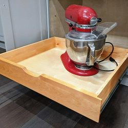 Soft Close Pullout Drawer For Kitchen Cabinets Wooden Drawer Box Organizer Pull Out