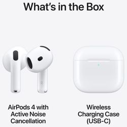 AirPods 4 With Noise Cancellation 