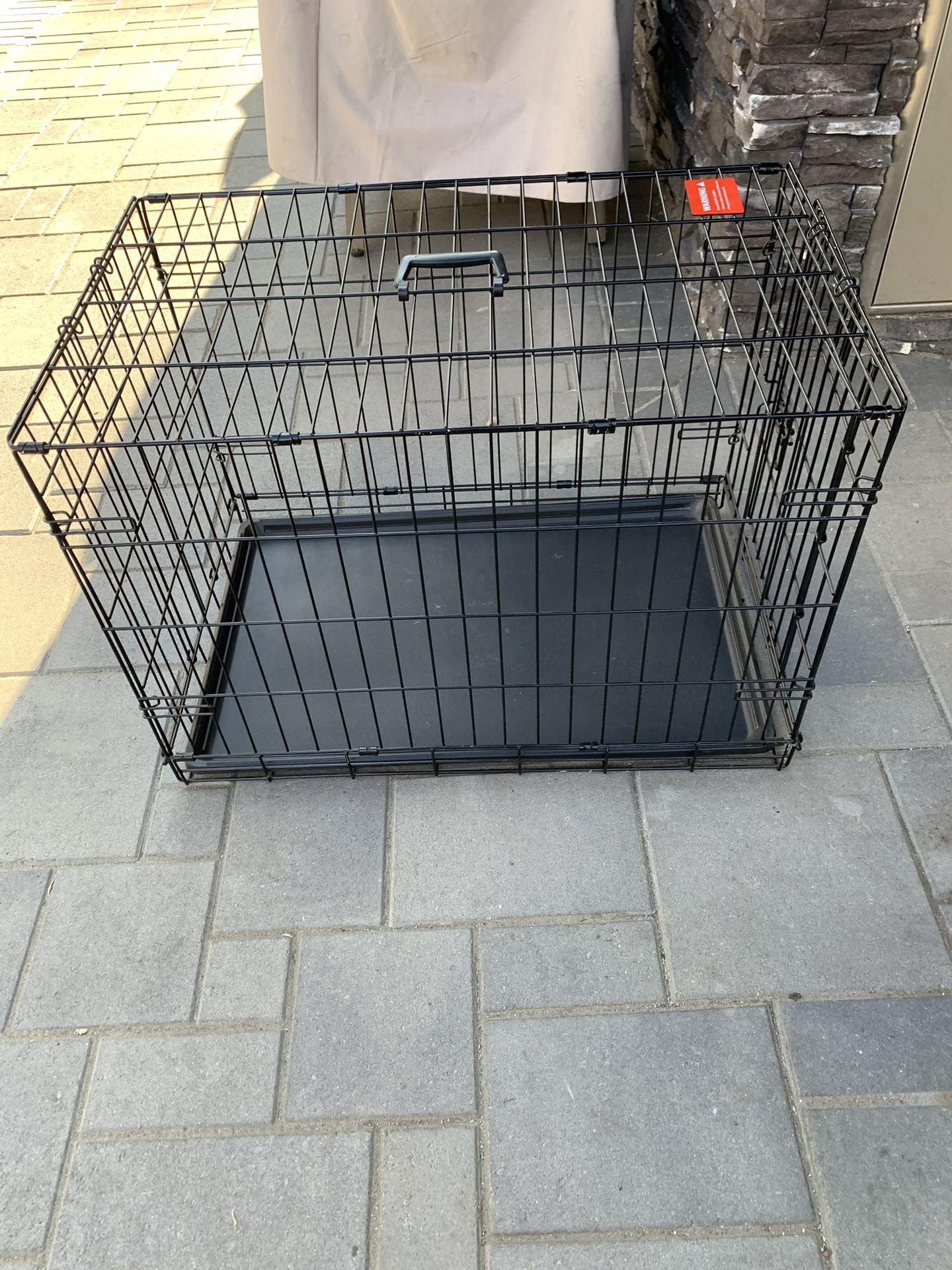 KONG Double Door Wire Crate 30"L x 19"W x 21"H