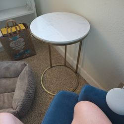 Marble Top Side Table