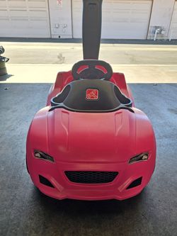 Step2 Pink Kids Push Ride-On Car