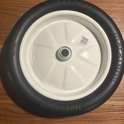Marathon 3.50/2.50-8 Flat Free Wheelbarrow Tire *New