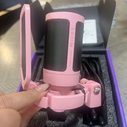 Pink Gaming Microphone…. 