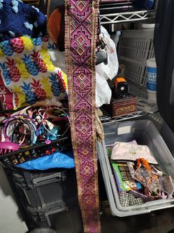 Handmade belt fabric design