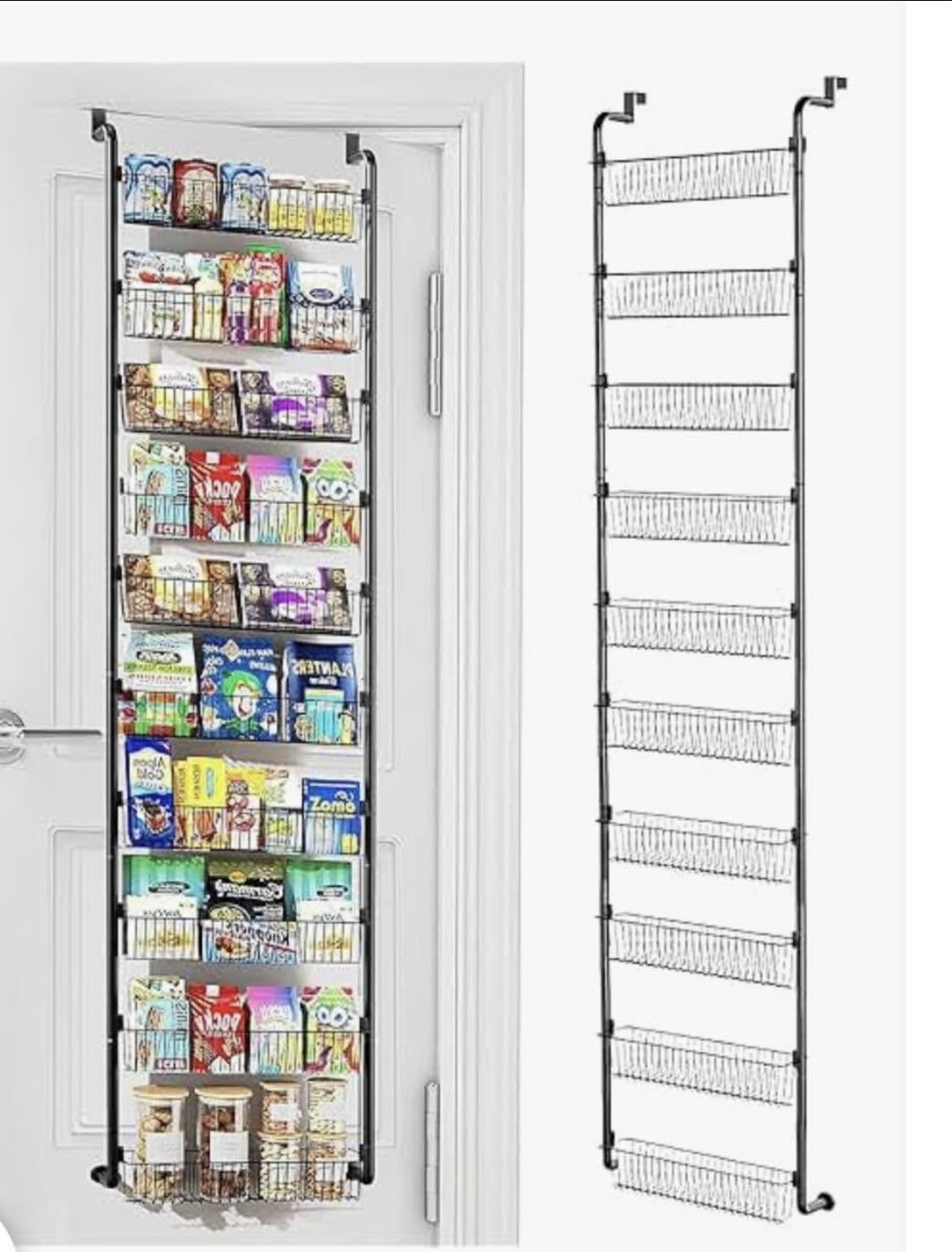 DOOR RACK ORGANIZER 10 TIERS