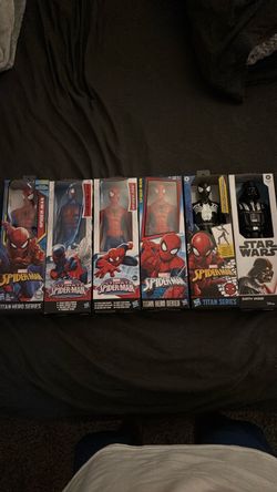 Marvel Spider-Man & Star Wars Action Figure Lot