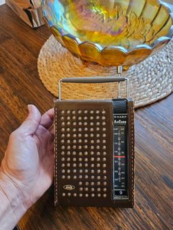 Vintage sharp transistor radio