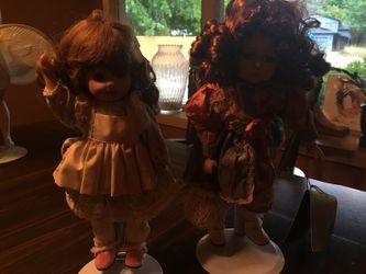 Dolls with stands