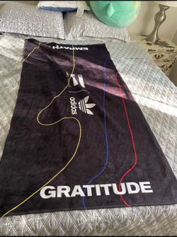 NEW Adidas empathy  williams Pharrell towel no tags have this real nice Adidas towel. Is brand new no tags