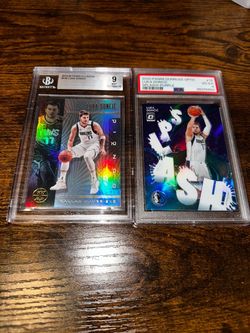 Luka Doncic Graded Card Lot of 2