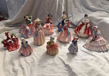 Royal Doulton Porcelain Figurines Collection