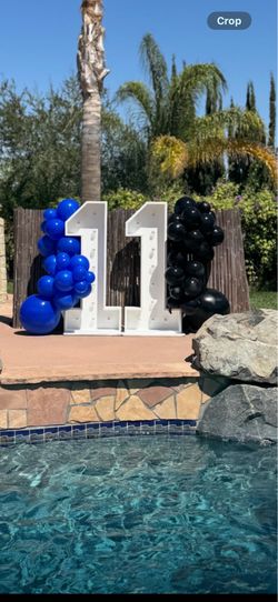 Marquee letters and numbers