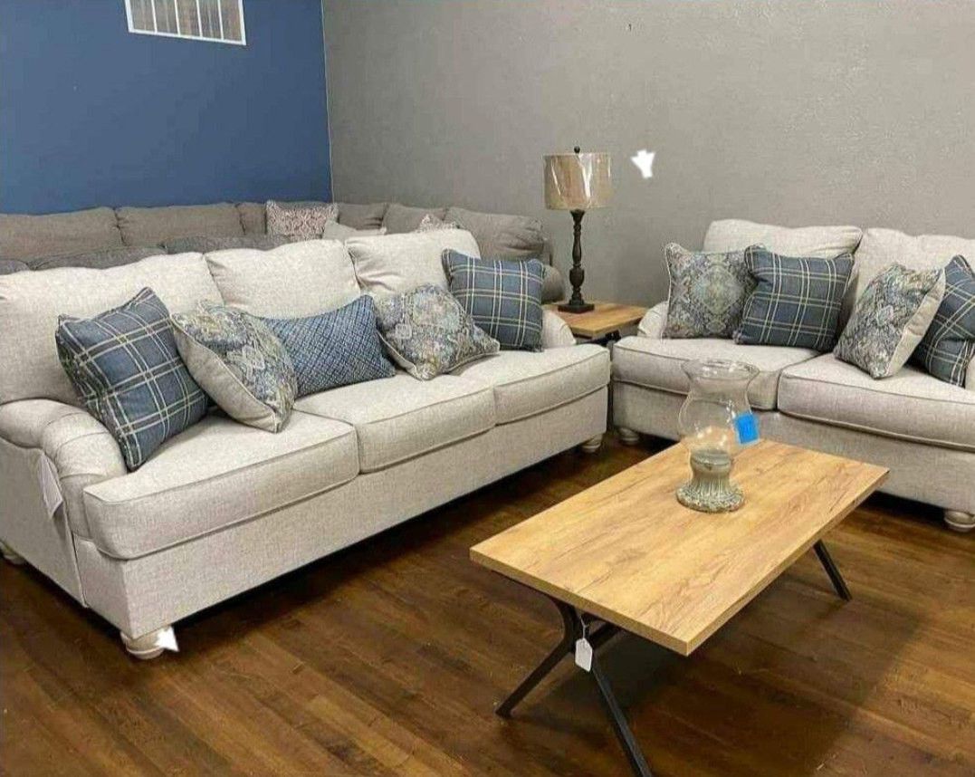 🍄 Traemore Sofa And Loveseat Set | Sectional | Sofa | Loveseat | Couch | Sofa | Sleeper| Living Room Furniture| Garden Furniture | Patio Furniture