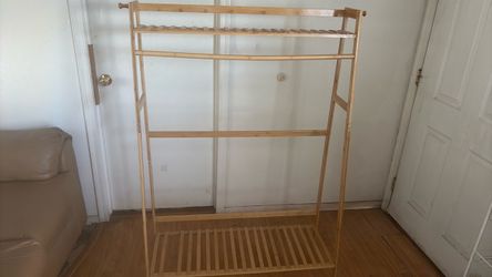 Bamboo stand for clothes