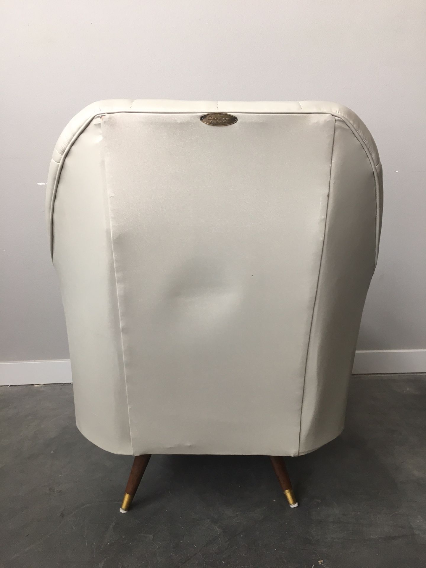 vintage mid century modern Berkline "King of Comfort" lounge chair