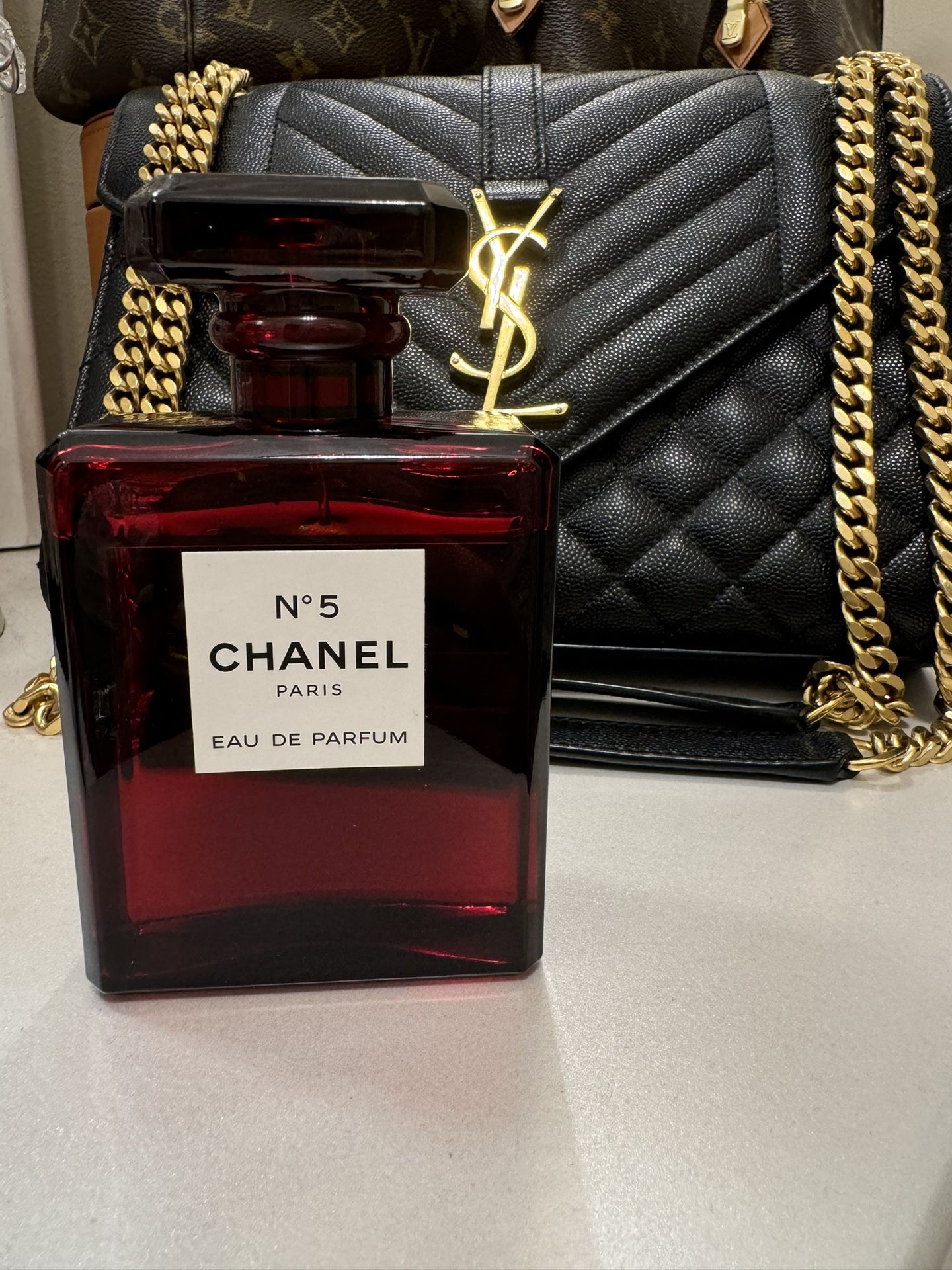 ❤️ Authentic Chanel No 5 Perfume in Limited Edition Red Bottle 100ML 3.4oz ❤️
