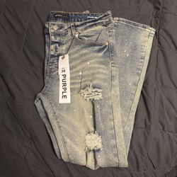 Purple Jeans Size 36