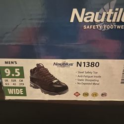 Nautilus Men's Safegty Footwear (Steel toe)