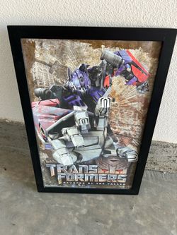 Transformers Revenge of the Fallen Framed Poster