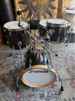 Sonor Micro Drum Kit – Black Sparkle – $270
