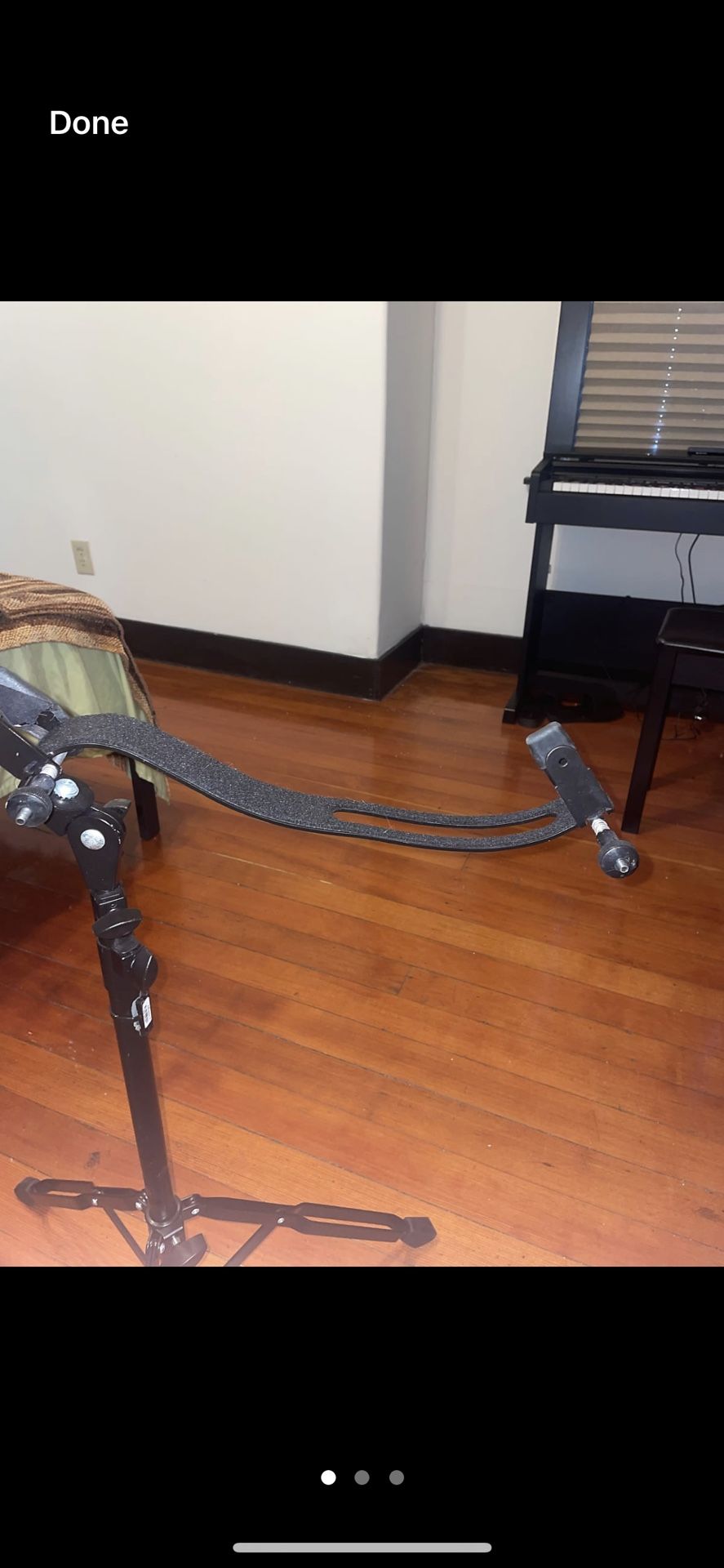 K&M Performer Walk Up Guitar Stand