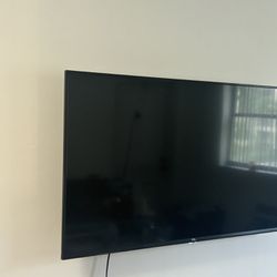TCL- 43” TV With TV Mount
