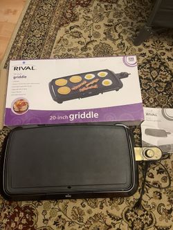Rival 20- Inch Griddle