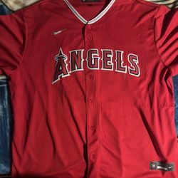 Mike Trout Angels Men’s Official Jersey 