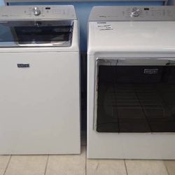 Maytag XL washer and dryer
