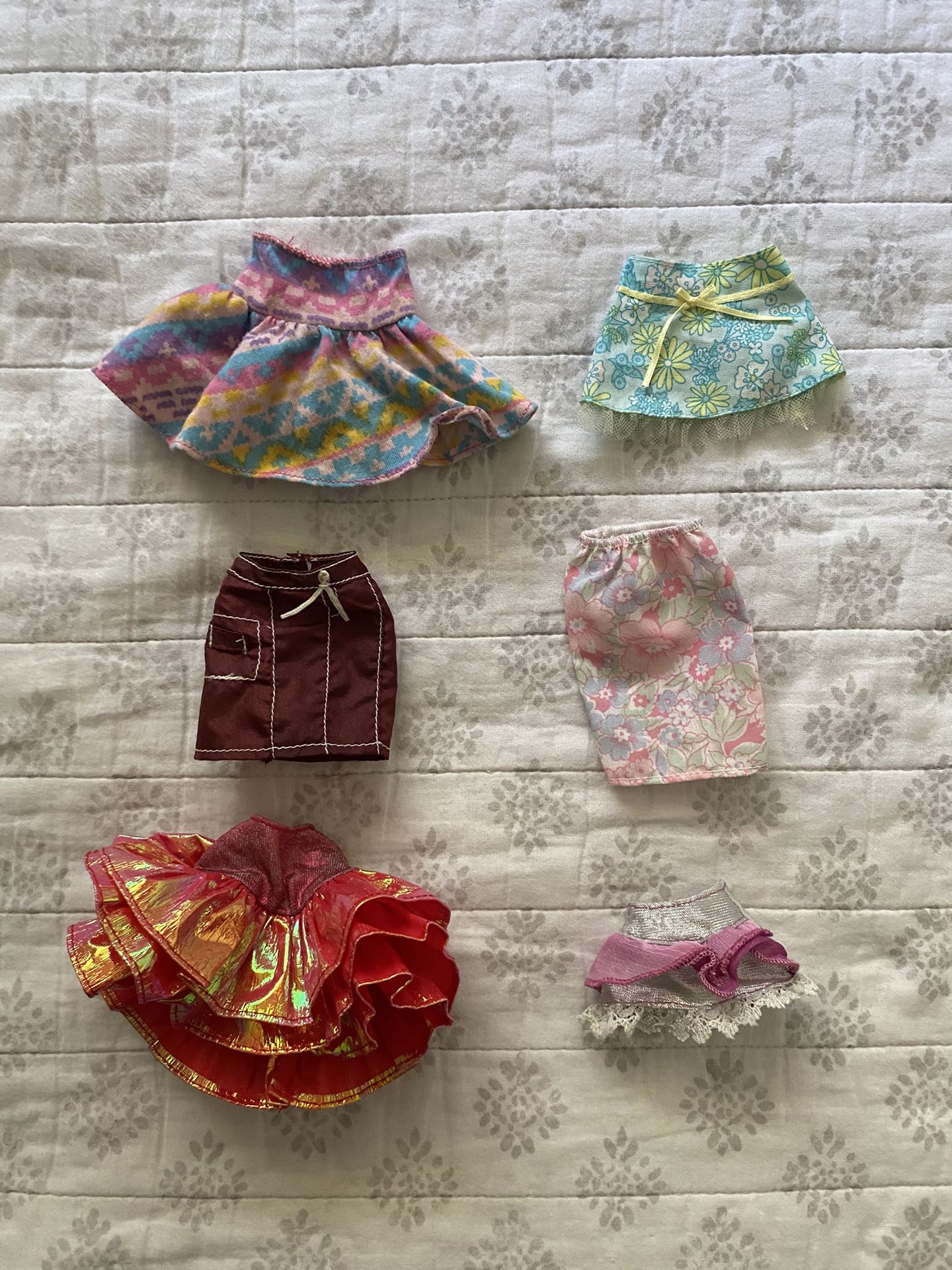 Random Barbie/Doll Clothes, Shoes, And Accessories