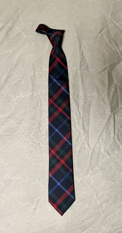 Pronto Uomo Plaid Xmas Tie