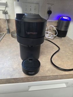 Nespresso Vertuo Pop Coffee and Espresso Maker by De'Longhi, Liquorice Black