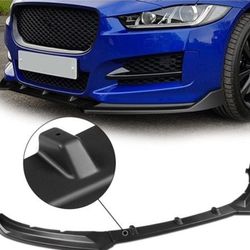16-19 Jaguar XE Front Bumper Lip Splitter