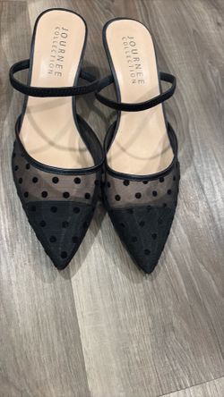 Polka dot heels size 9