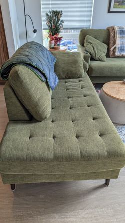 Ashley Furniture Bixler Couch And Chaise