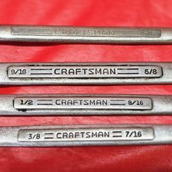 DOUBLE BOX WRENCHES (4) $30