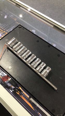 Snap-On USA Metric 8 PC 13MM-22MM 1/2 Inch Drive 12 PT Socket Set 💵  💳  💵  Cash and Card Accepted