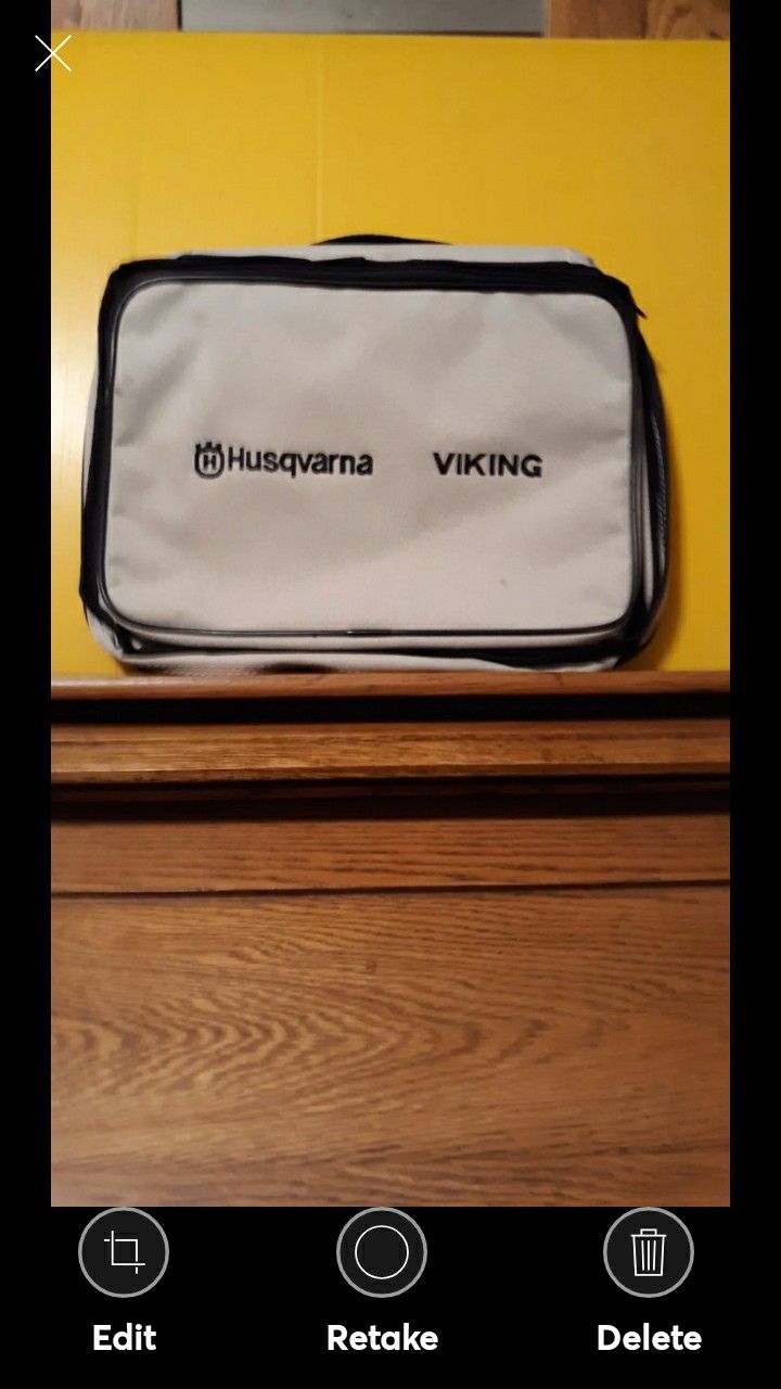 Viking Husqvarna Embroidery Sewing Machine Case Storage Bag