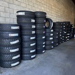 New Tires In Stock At Wholesale Prices! Message Your Size! We Won’t Be Beat!
