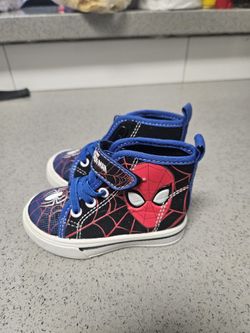 Spiderman Toddler Hightop Shoes