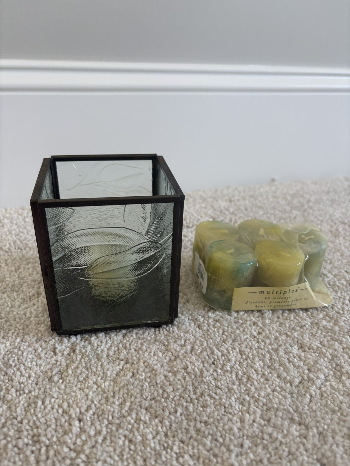 Candle Holder With Candles