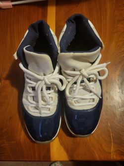 Used Jordan Shoes Blue and White