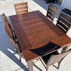 Wood Table Pick Up For Today 