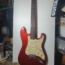 Vintage Slammer HAMER Strat Guitar Pro Fret-level Setup 