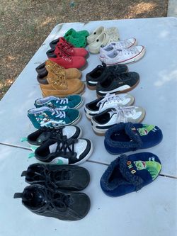 Kids Shoes – 11 Pairs Mixed Brands