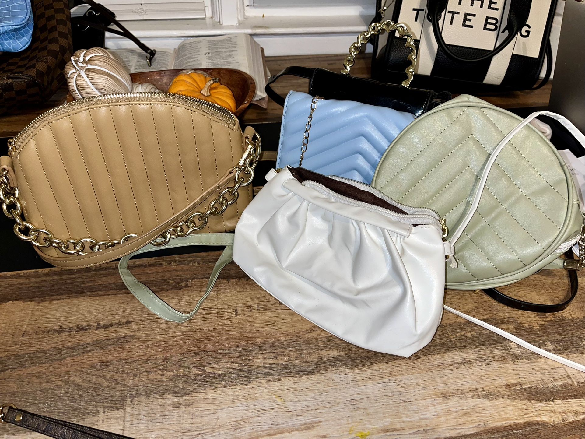 crossbody, wristlet lot 