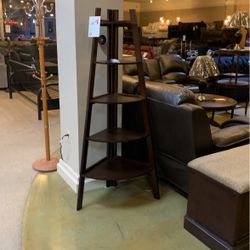 Brown Corner Shelf
