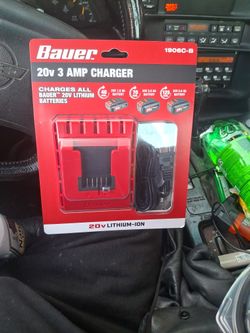 BAUER CHARGER AND 2 PACK BATTERY BUNDLE