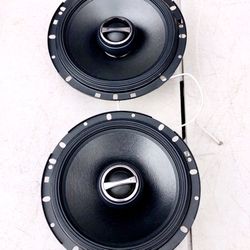 Alpine S-S65 S-Series 6-1/2" 2-way car speakers  6-1/2" 2-way speakers carbon fiber-reinforced plastic woofer cone with specialized rubber surround 1"