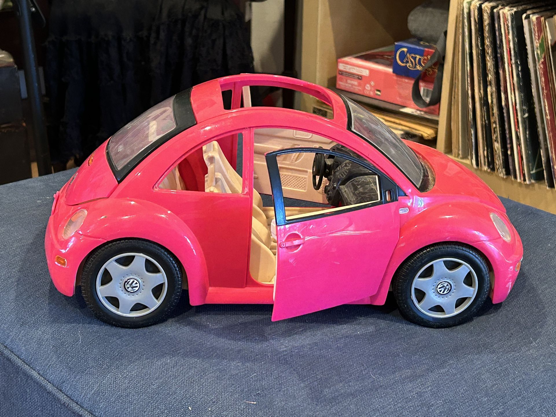 Barbie Volkswagen Beetle Bug Hot Pink Car 